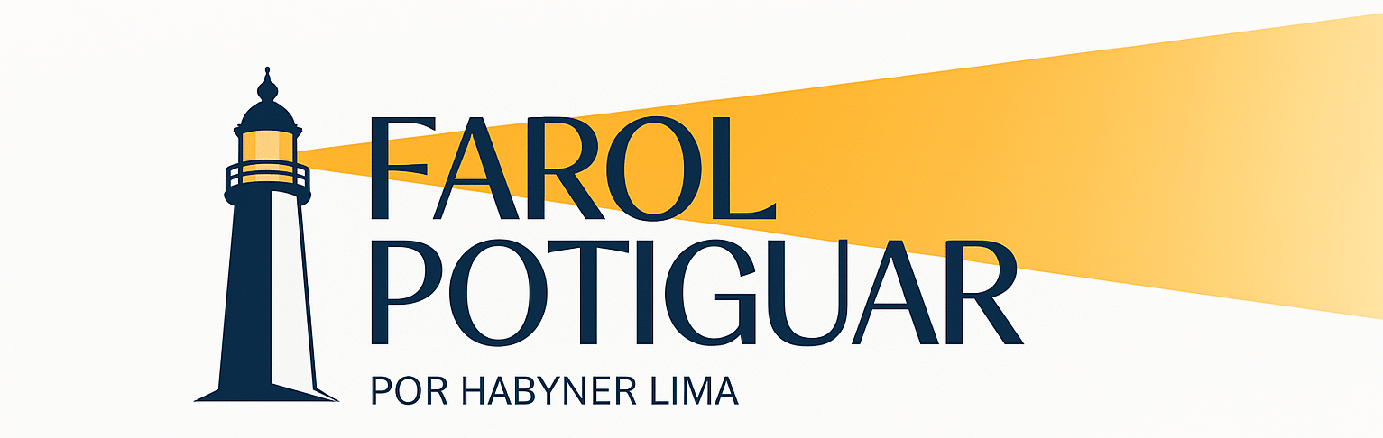 Logomarca do Farol Potiguar, por Gabyner Lima.